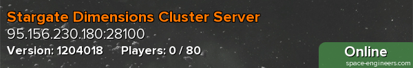 Stargate Dimensions Cluster Server