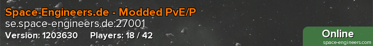 Space-Engineers.de - Modded PvE/P