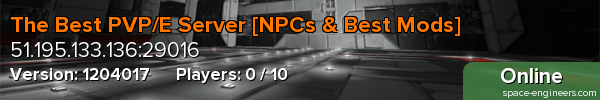 The Best PVP/E Server [NPCs & Best Mods]