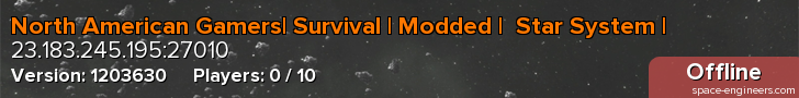North American Gamers| Survival | Modded |  Star System |