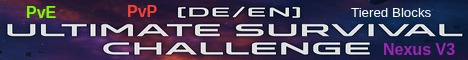 [DE/EN] Ultimate Survival Challenge (PvE, PvP, TieredBlocks)