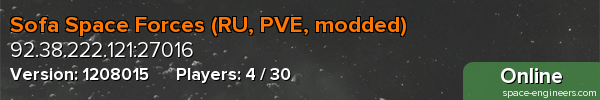 Sofa Space Forces (RU, PVE, modded)