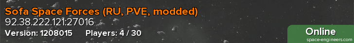Sofa Space Forces (RU, PVE, modded)