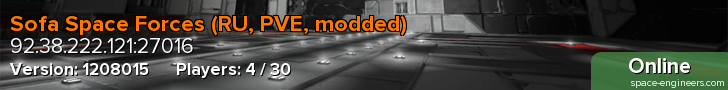Sofa Space Forces (RU, PVE, modded)