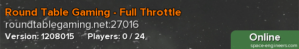 Round Table Gaming - Full Throttle