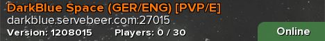 DarkBlue Space (GER/ENG) [PVP/E]