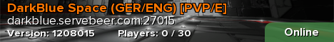 DarkBlue Space (GER/ENG) [PVP/E]
