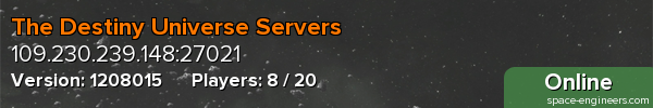 The Destiny Universe Servers