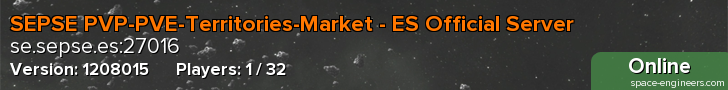 SEPSE PVP-PVE-Territories-Market - ES Official Server