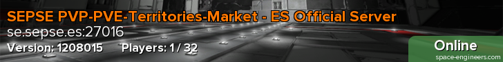 SEPSE PVP-PVE-Territories-Market - ES Official Server