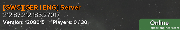 [GWC][GER | ENG] Server