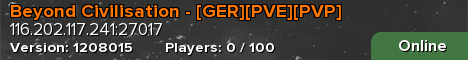 Beyond Civilisation - [GER][PVE][PVP]