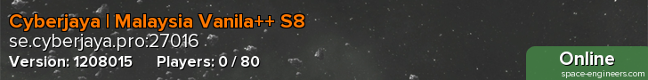 Cyberjaya | Malaysia Vanila++ S8