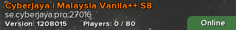Cyberjaya | Malaysia Vanila++ S8